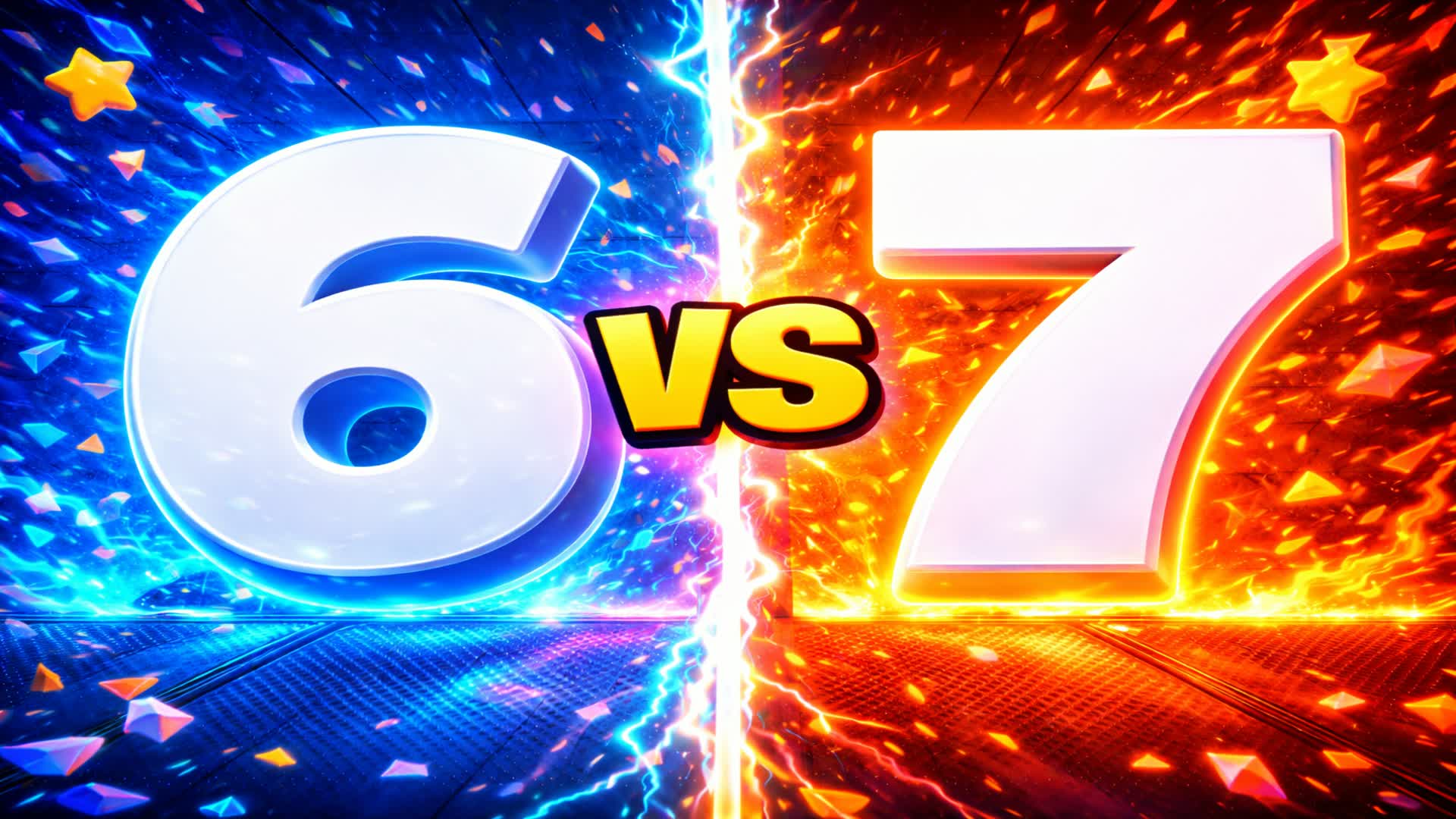 SIX SEVEN ⭐️  RED VS BLUE CONSOLE 🔴🔵