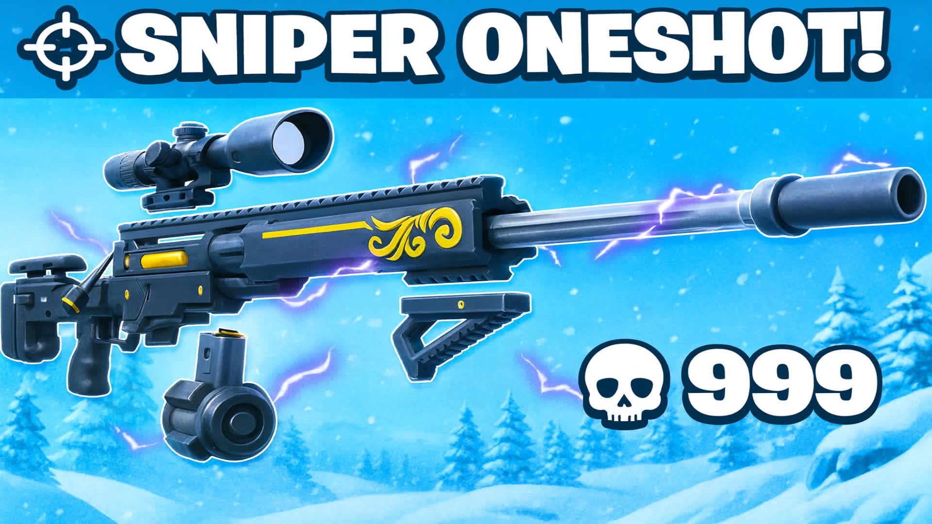 WINTER SNIPER ❄️ ONE SHOT 🎯 DRIVE 🚗
