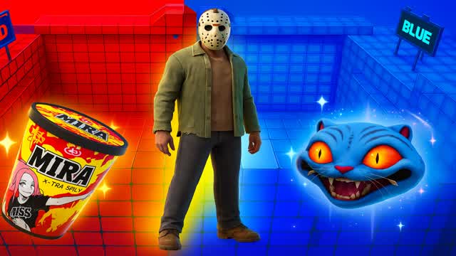 Spooky Halloween: Red vs Blue 🔴🔵