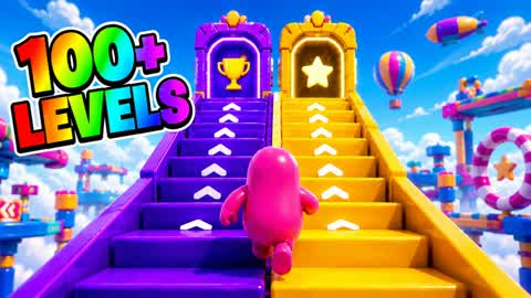 🌈RAINBOW PARKOUR 100+