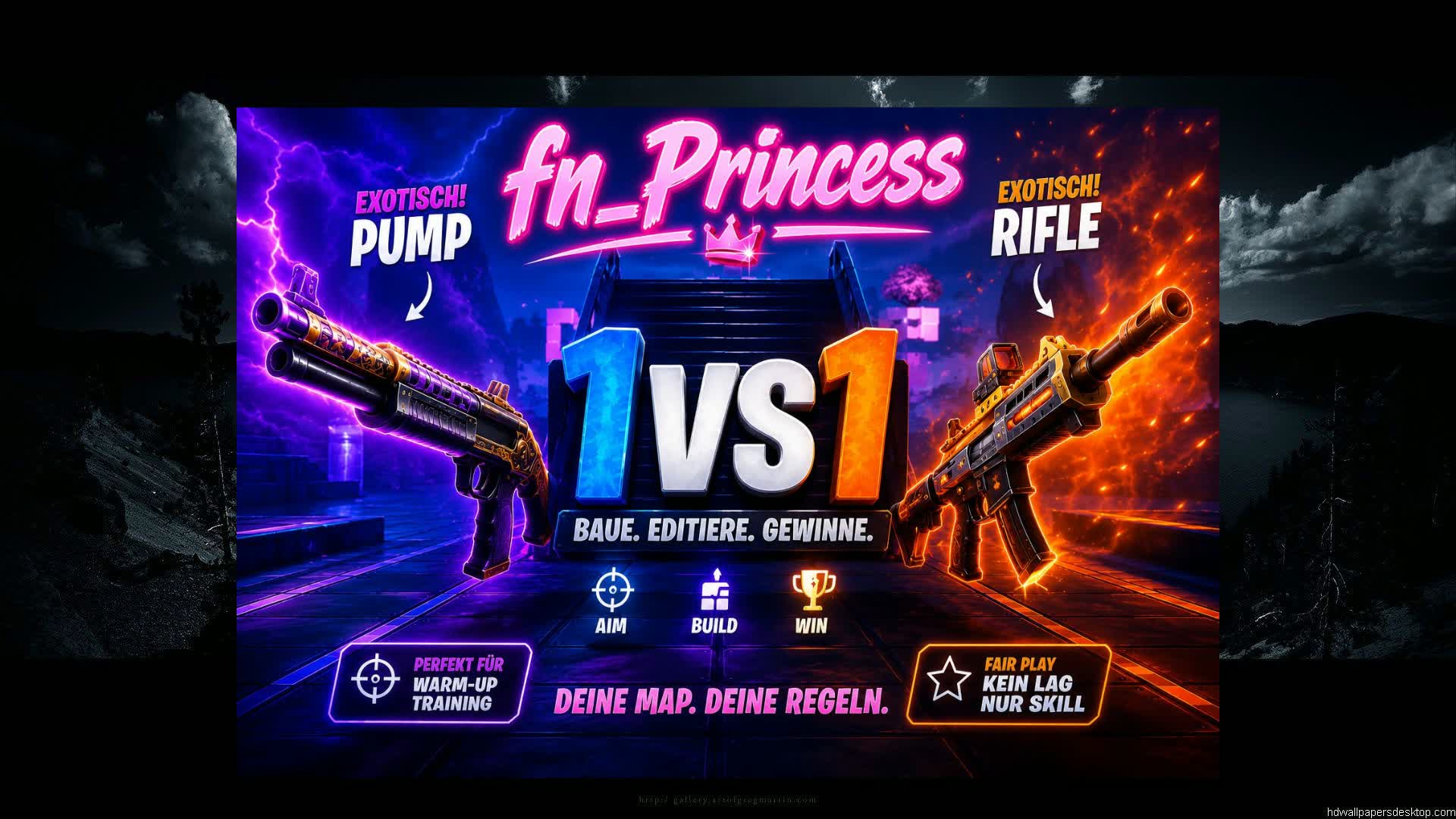 1vs1  Fn_Princess