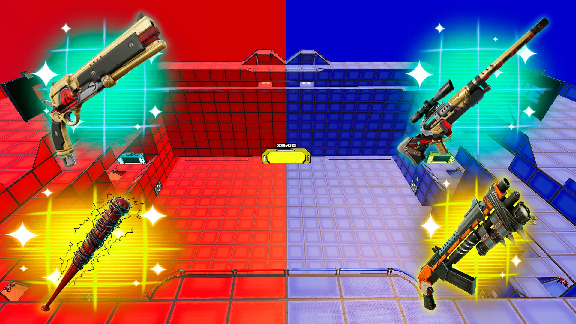 TWDU SUPER ULTIMATE RED VS BLUE 🔴🔵