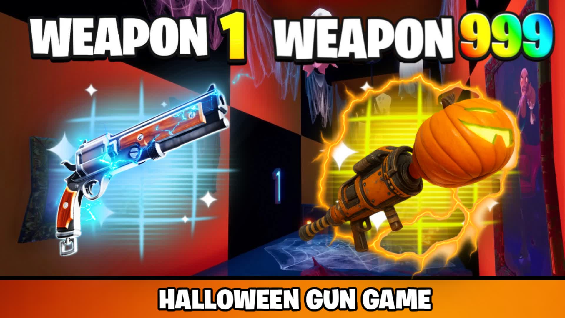 🎃 HALLOWEEN GUNGAME 🎯 BUUH ONE SHOT 🔫