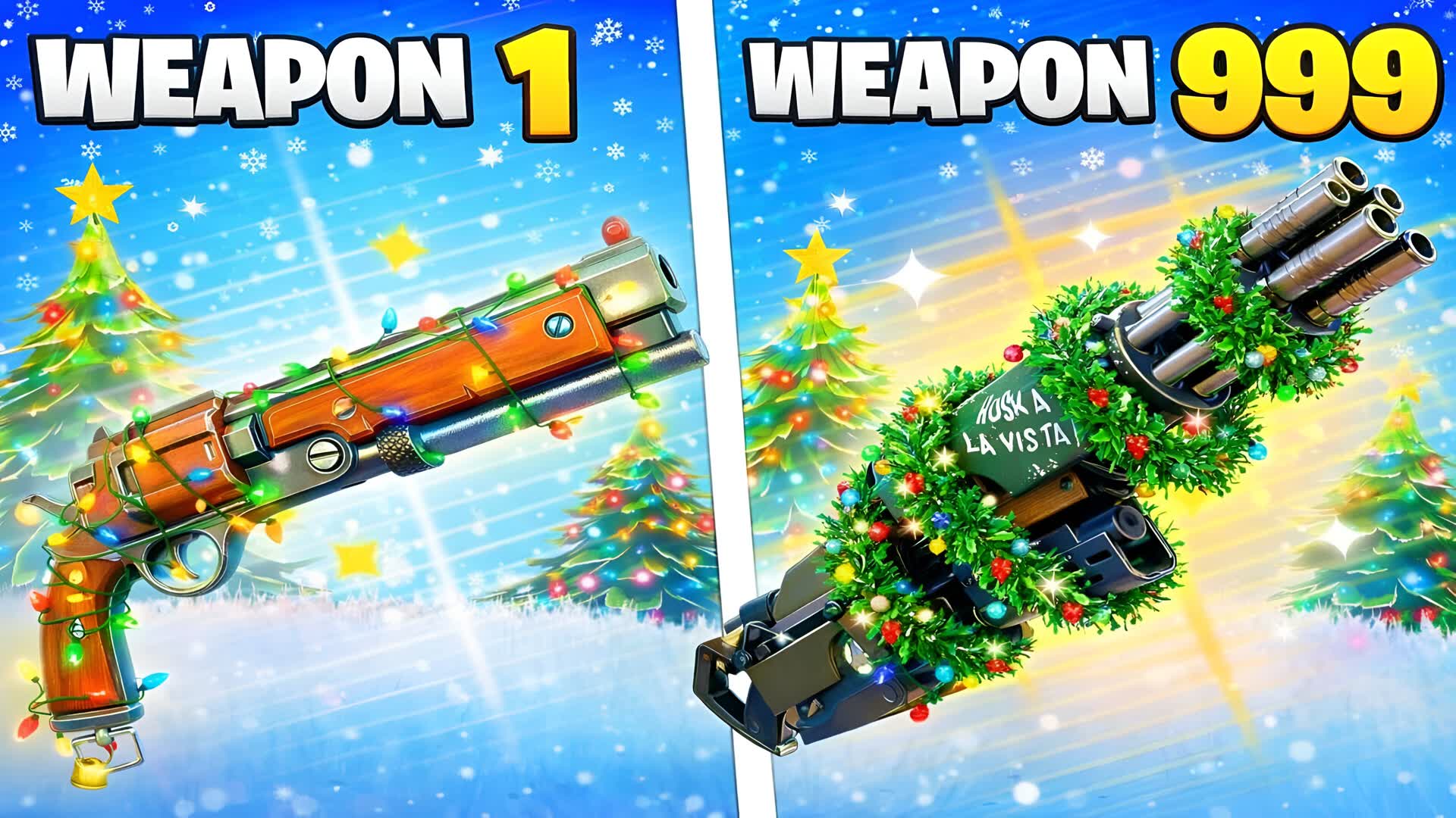 ❄️ WINTERFEST GUN GAME🎄DECEMBER ONESHOT