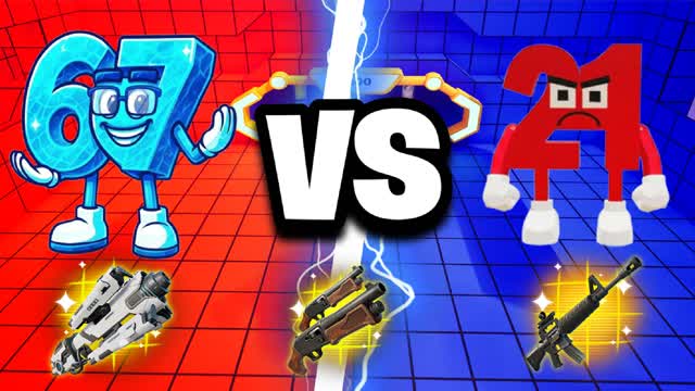 INSANE❤️ 21 VS 67💙Red vs Blue