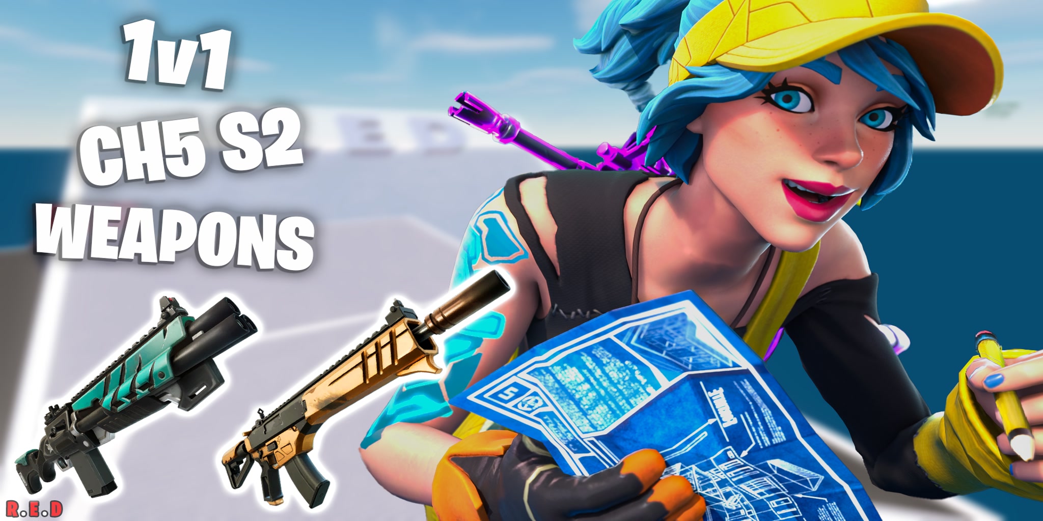 Ch5 R.E.D 1v1 CH5 8353-4248-3910 by r.e.d - Fortnite Creative Map Code ...