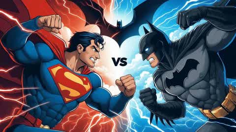 SUPER MAN VS BATMAN