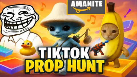 TIKTOK MEME PROP HUNT- AMANITE📦