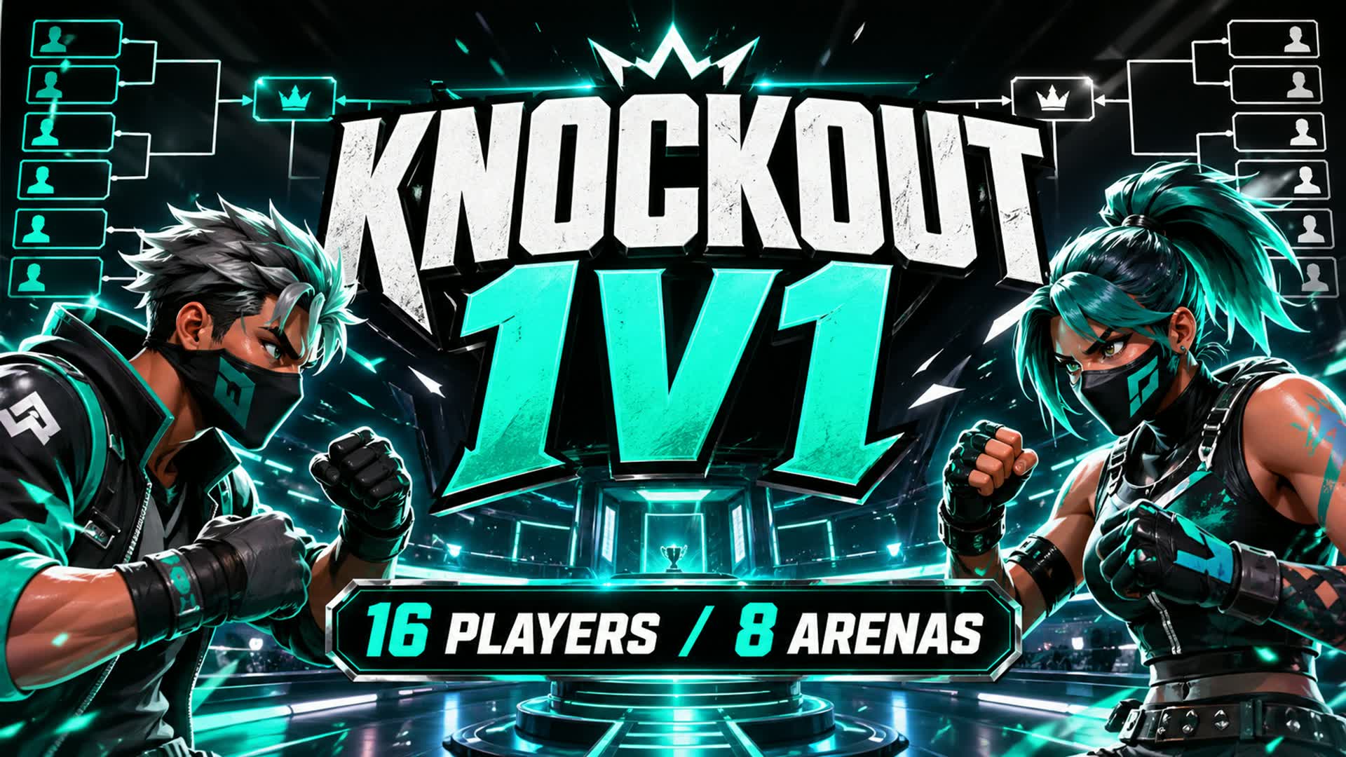 ノックアウト1v1カップ [16プレイヤートーナメント]