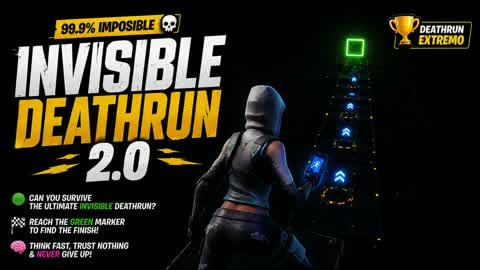 INIVISBLE DEATHRUN 99.9% IMPOSSIBLE 2.0