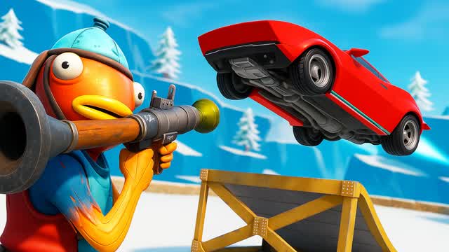 CRAZY ROCKET VS CARS