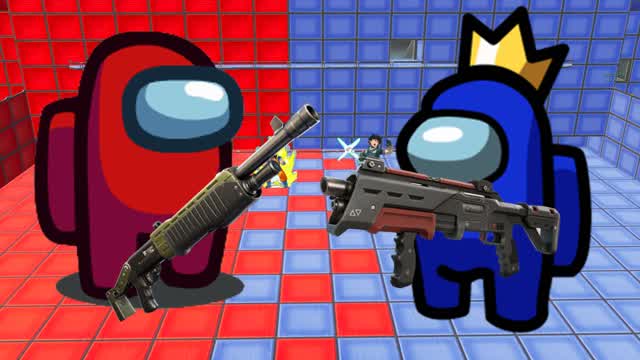 SUSSY AMONG US RED VS BLUE