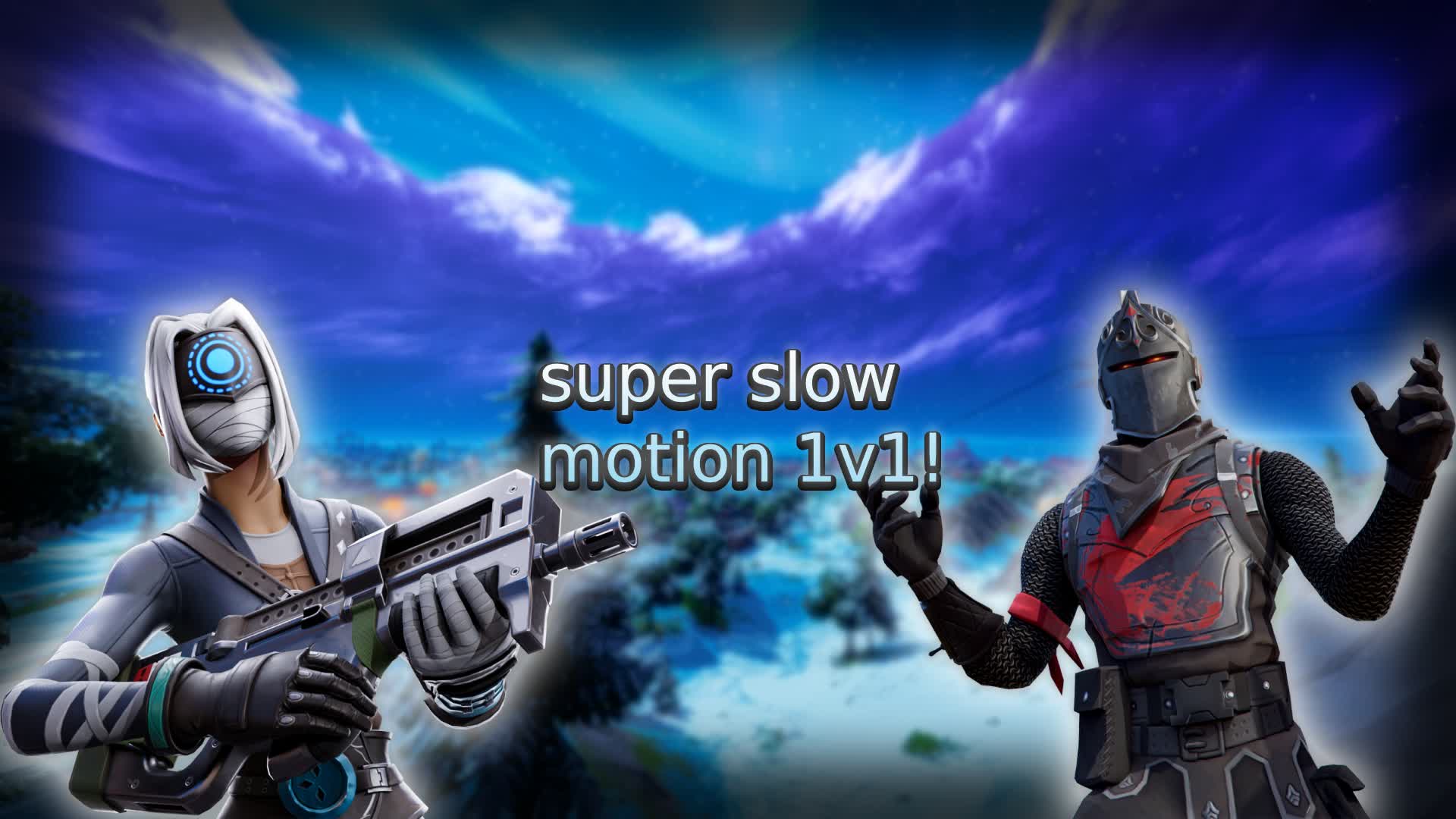 super slow motion 1v1!