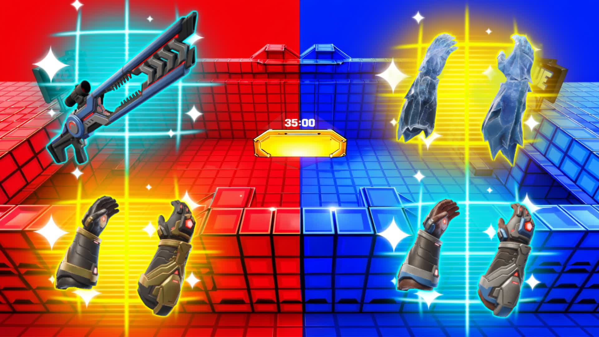 HYPER RED VS BLUE