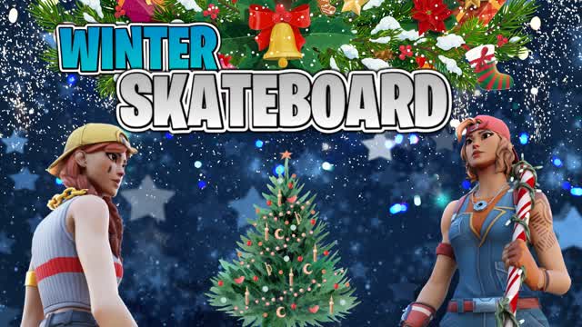 Winter SkateBoard Park 3106-8455-1581 by kamikz - Fortnite