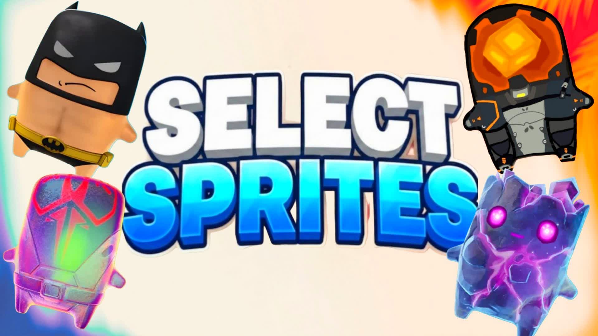 SELECT YOUR SPRITES [RED VS BLUE] 🔴🔵