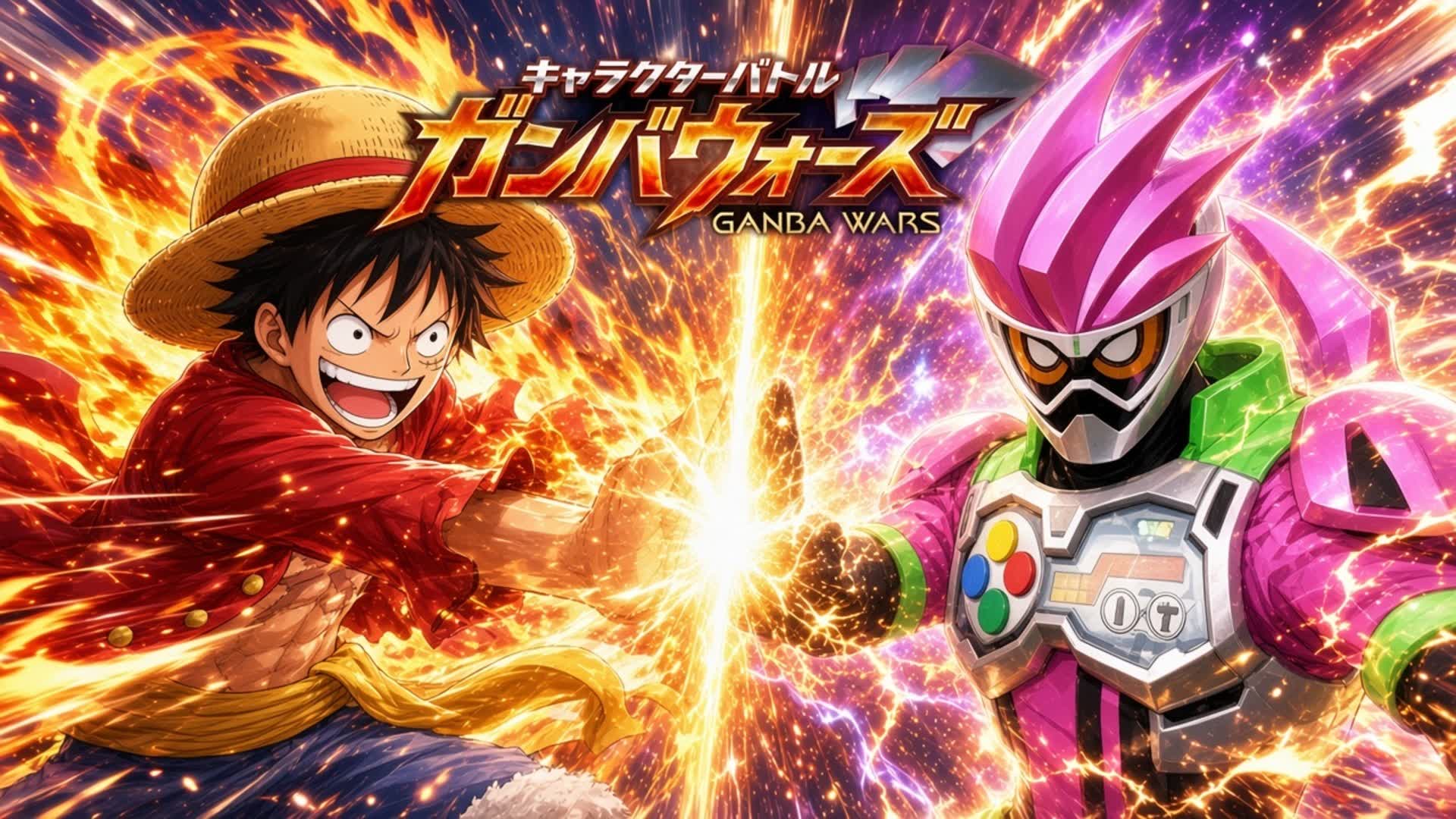 キャラクターバトル　GANBAWARS