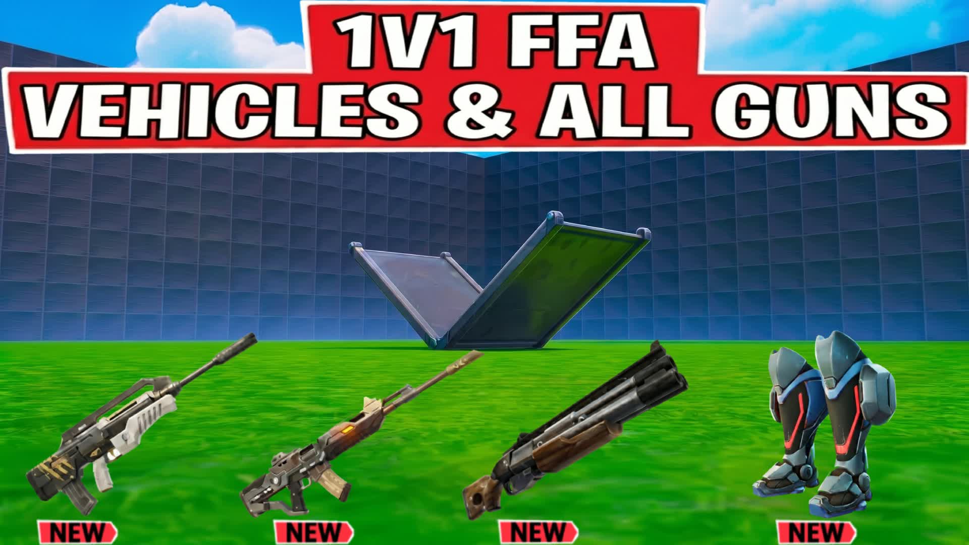 1v1 FFA VEHICLES & ALL GUNS