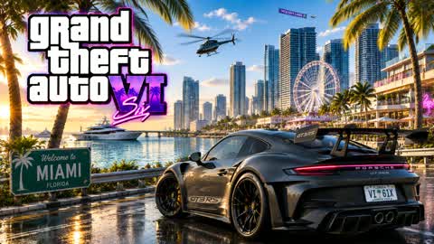 GTA 6 🌴 GRAND THEFT AUTO VI GTA6 🌴 racing