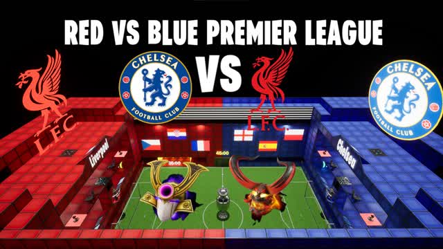 العر PREMIER LEAGUE RED VS BLUE🟥🟦