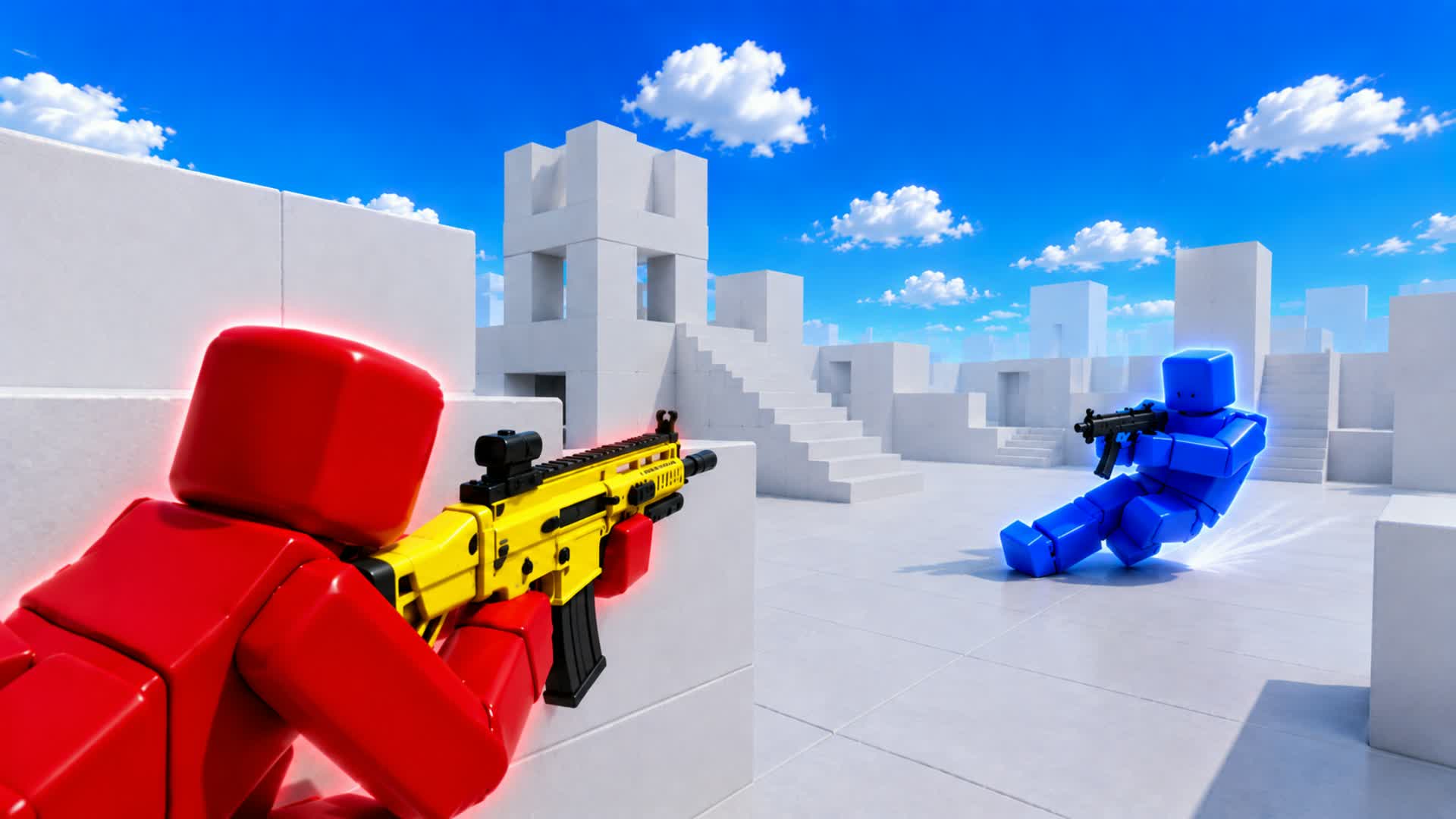 RIVALS RED VS BLUE 🔴🔵NUKE
