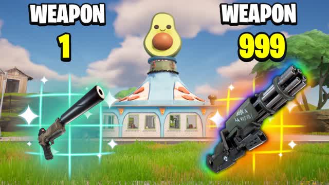 🥑 AVOCADO MAYHEM GUN GAME 🎯 ONE SHOT