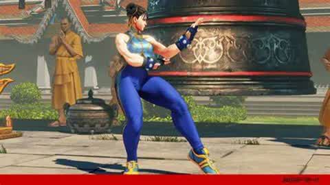 Chun Li red vs blue
