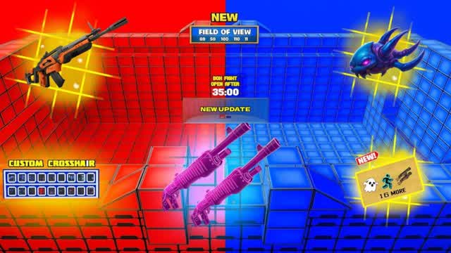 Ultimate Red VS Blue With Boxfight🔴📦🔵