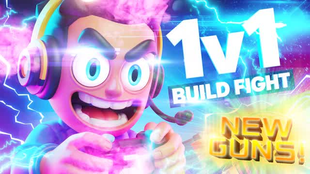 UPDATED GUNS! 1v1 Build Fight Sleek