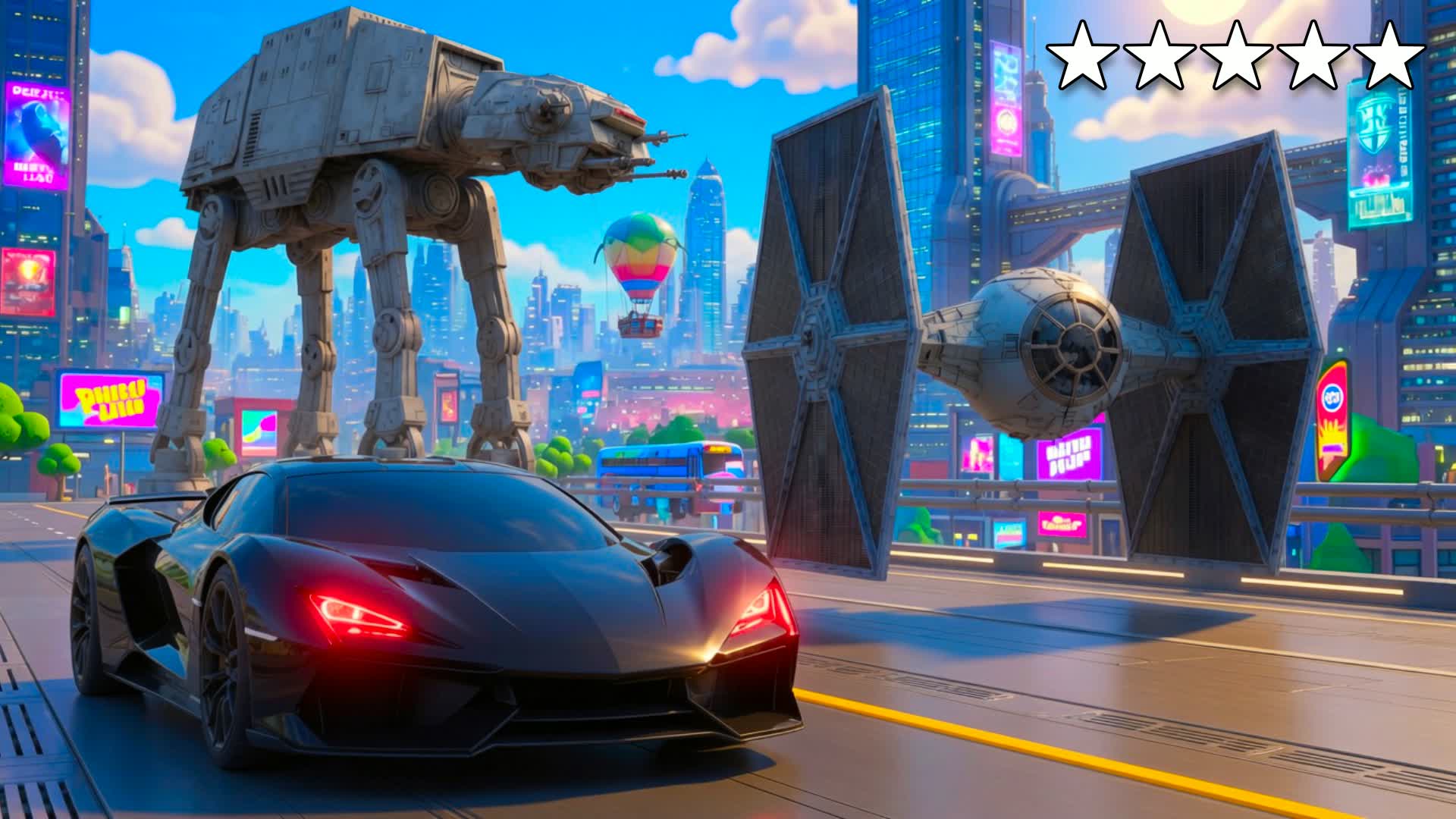 STAR WARS CITY DRIVE 🌌
