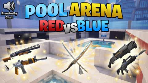 🌊 Pool Arena - 🔴 RED VS BLUE 🔵