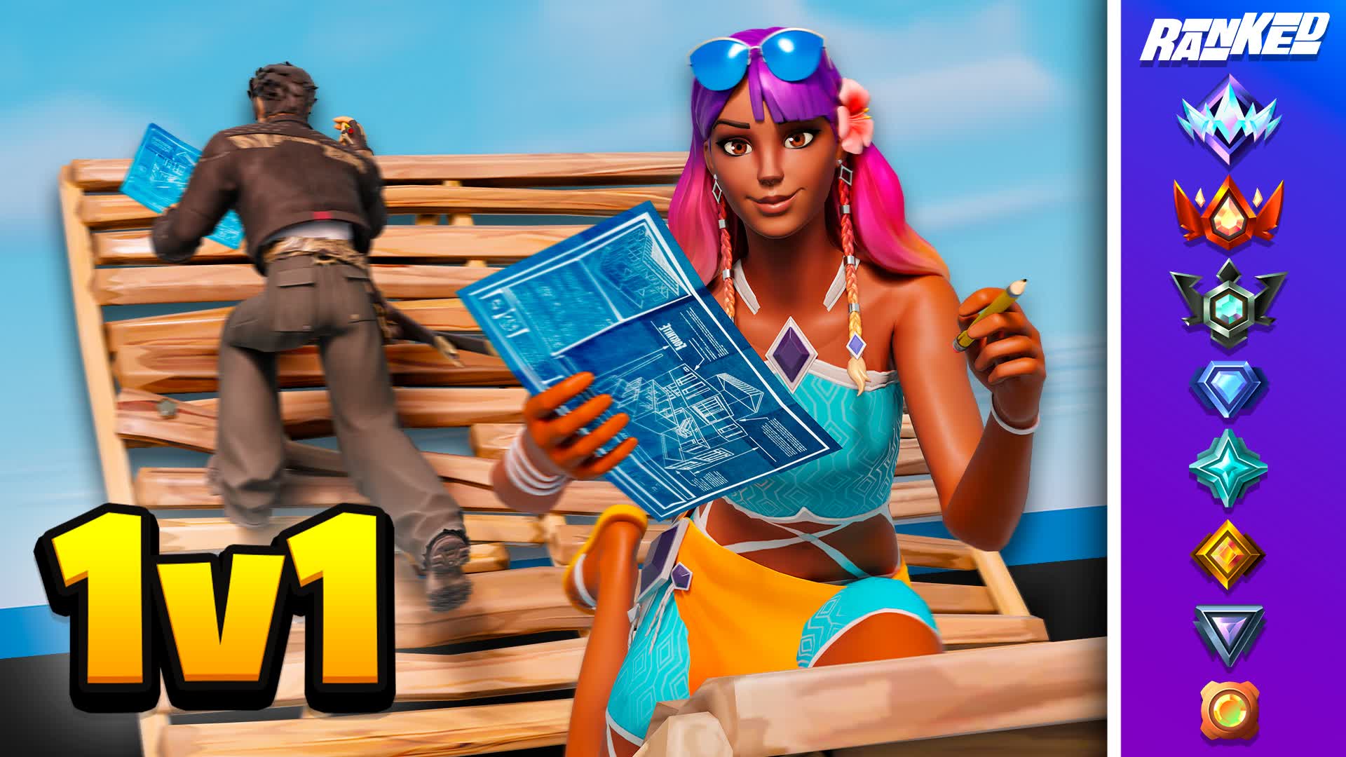 1v1 Build Fights! [GabeNevoy]