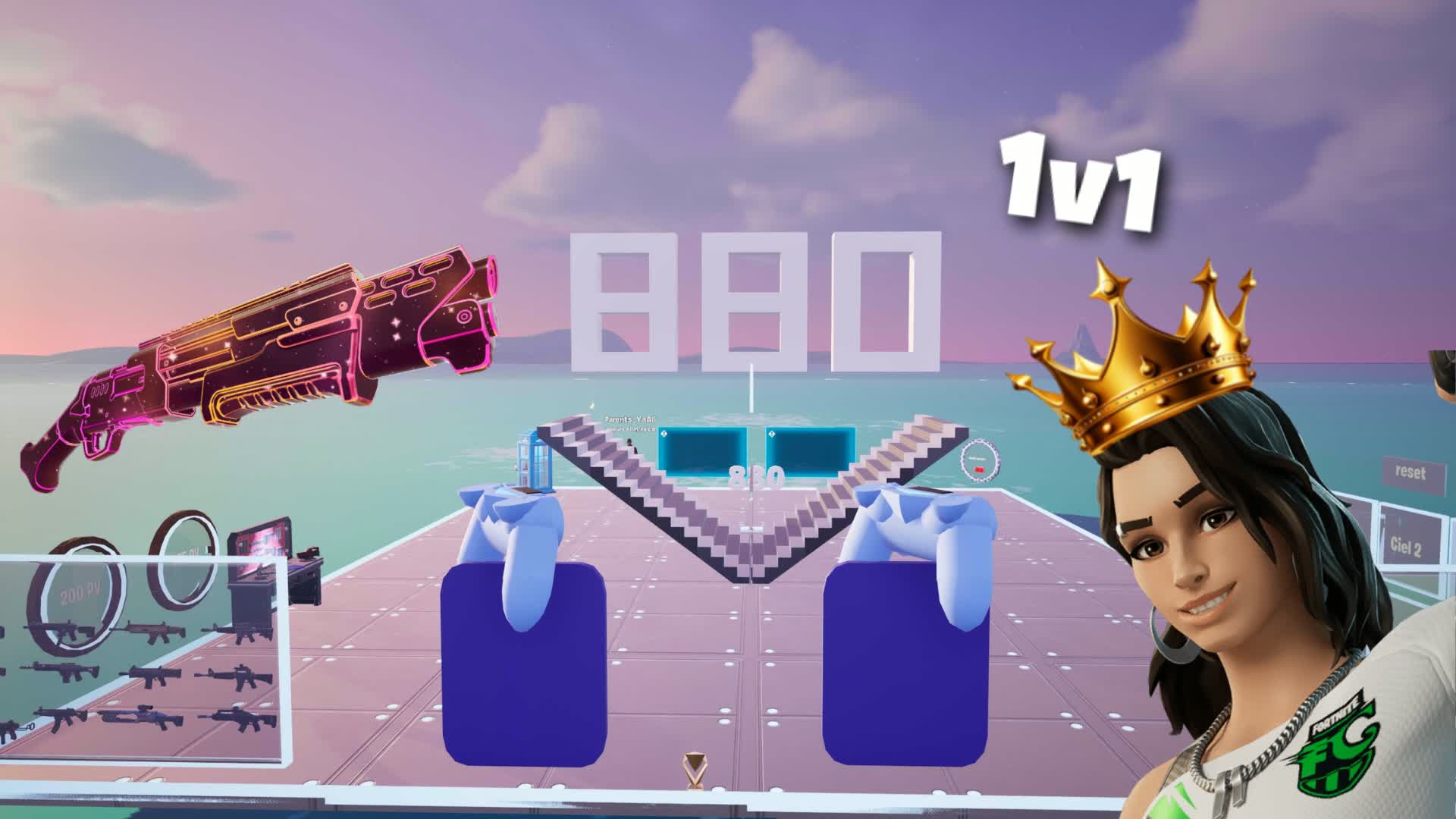 880 CLAN MAP BUILD FIGHT