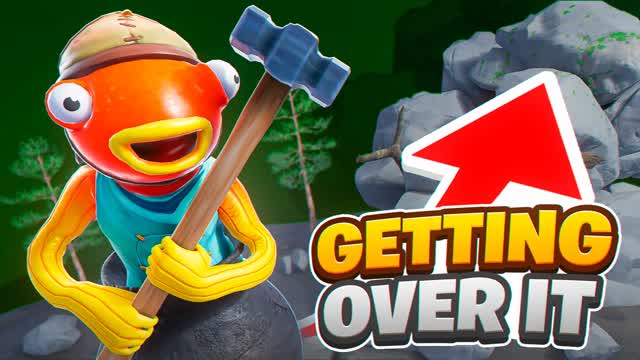 CHILL GETTING OVER IT FORTNITE