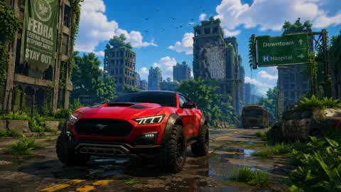 City Drive 🚗 FFA ⭐️ Zombie 🧟Squid Game