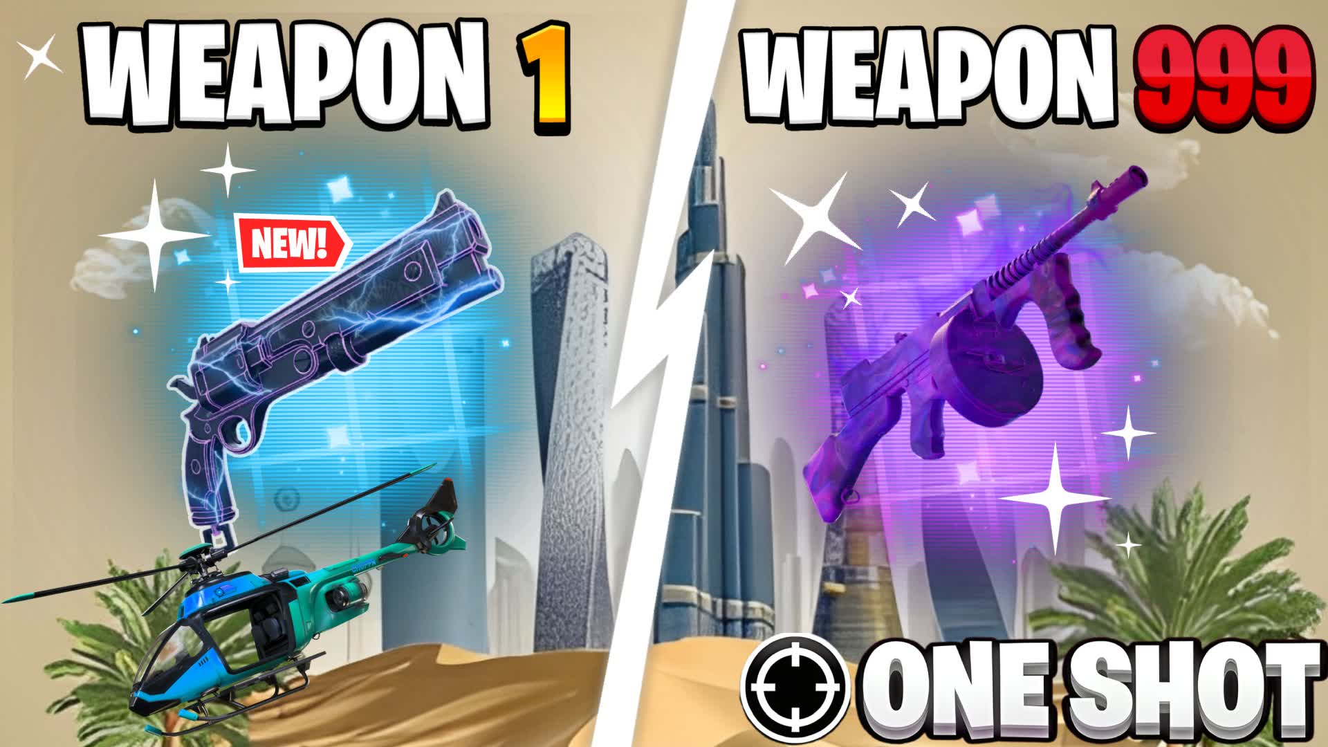 🪂Dubai Gun game One shot🎯