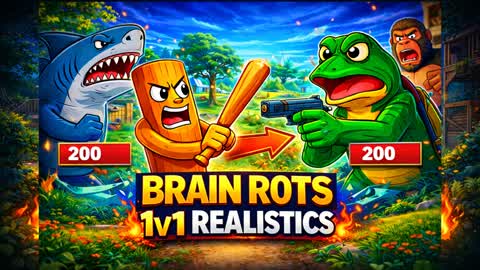 BRAINROT CHAOS 1V1 REALISTIC 🐸