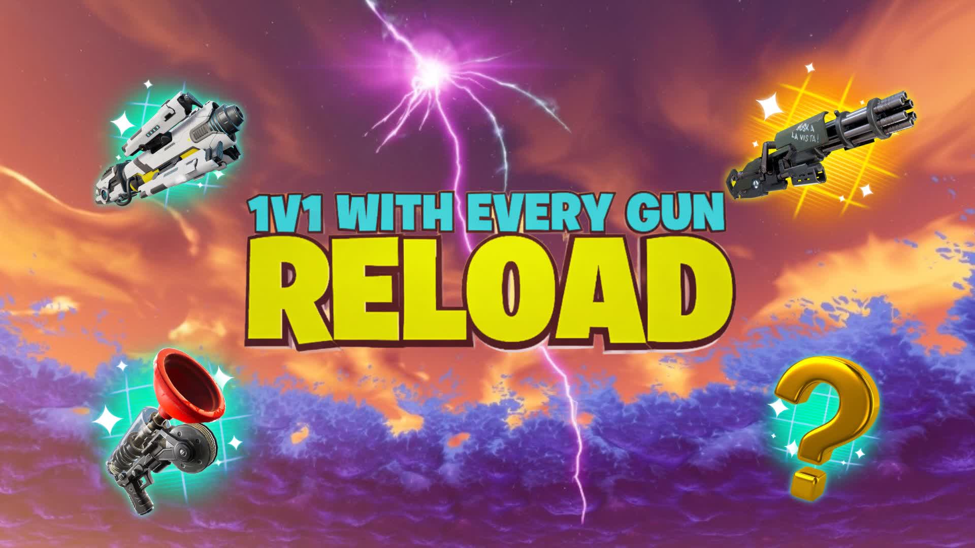 すべての武器で1対1対1対1対1をリロードする