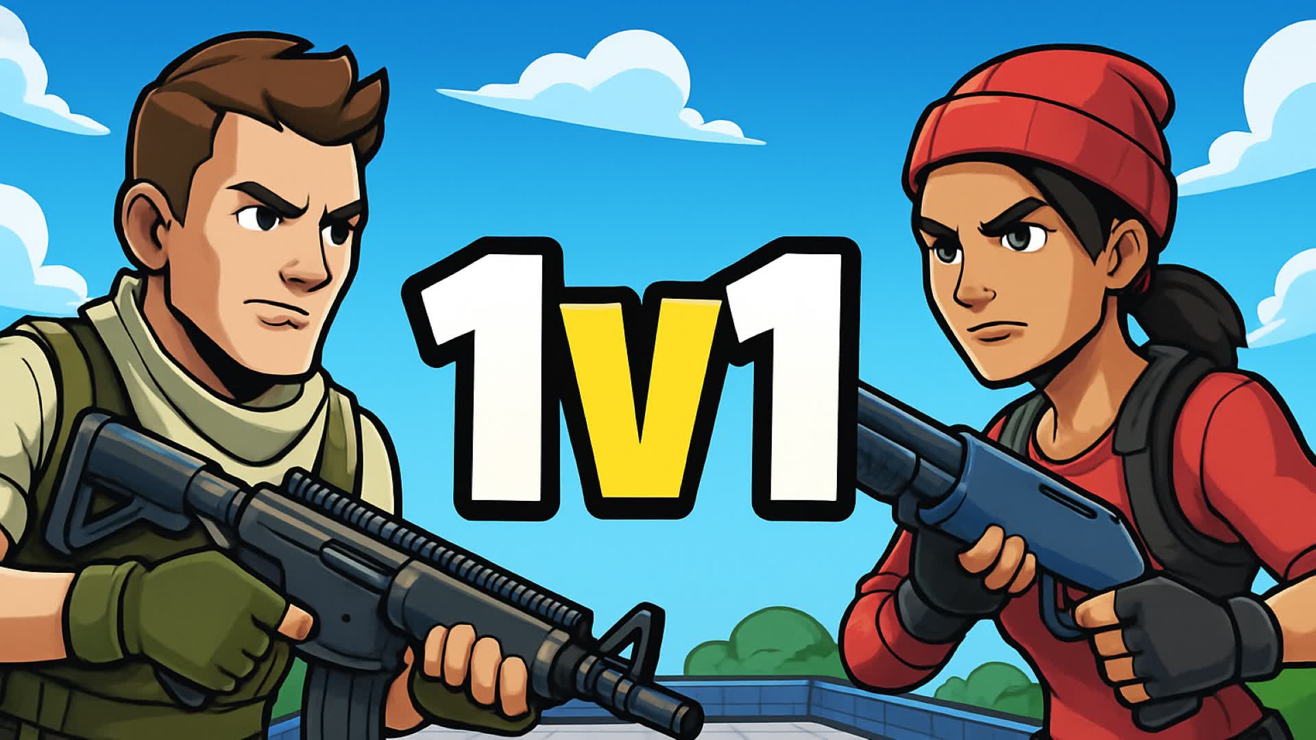 1v1