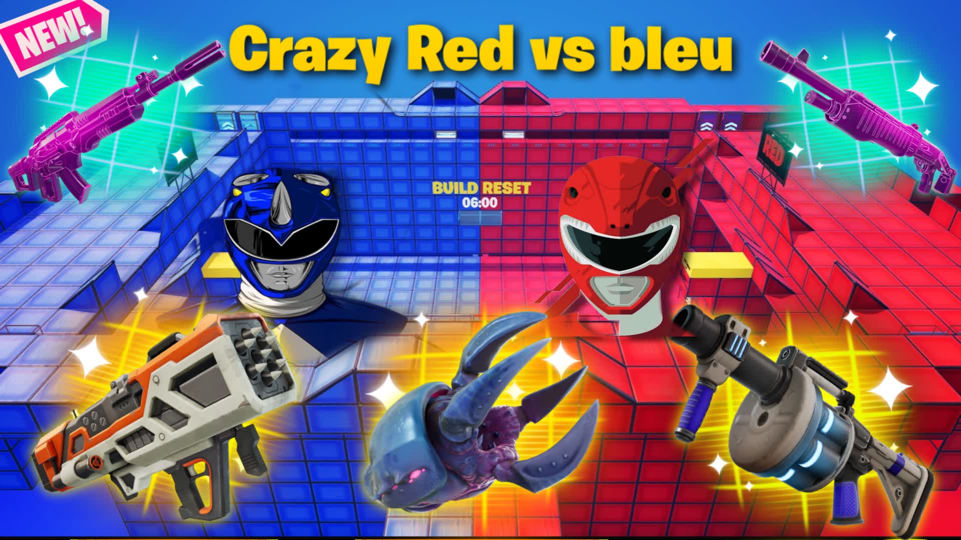 CRAZY HALLOWEEN RED VS BLUE 🔴🔵 [FFA]