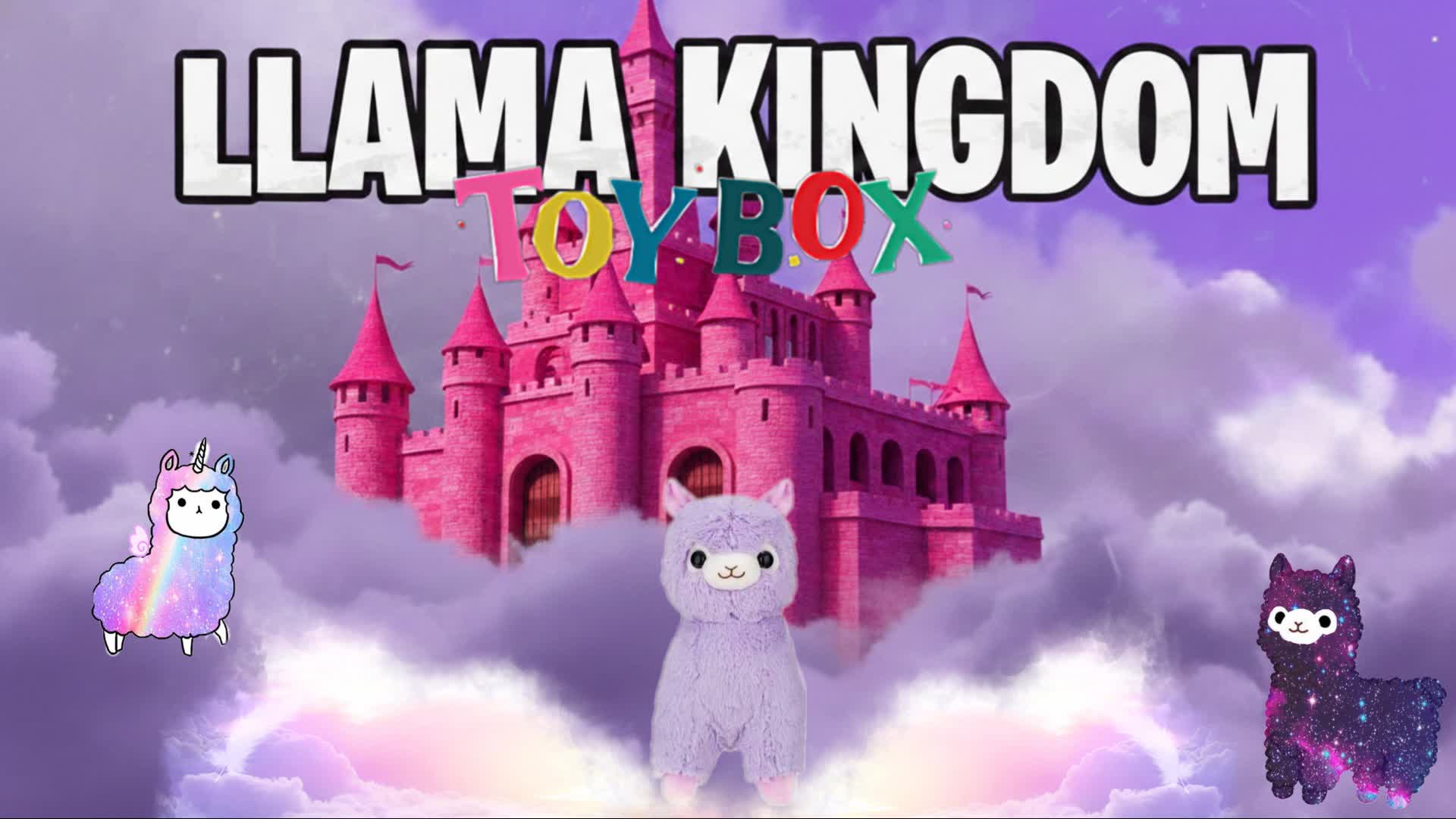 🏂🏰Llama Kingdom Toy Box🍧🦄