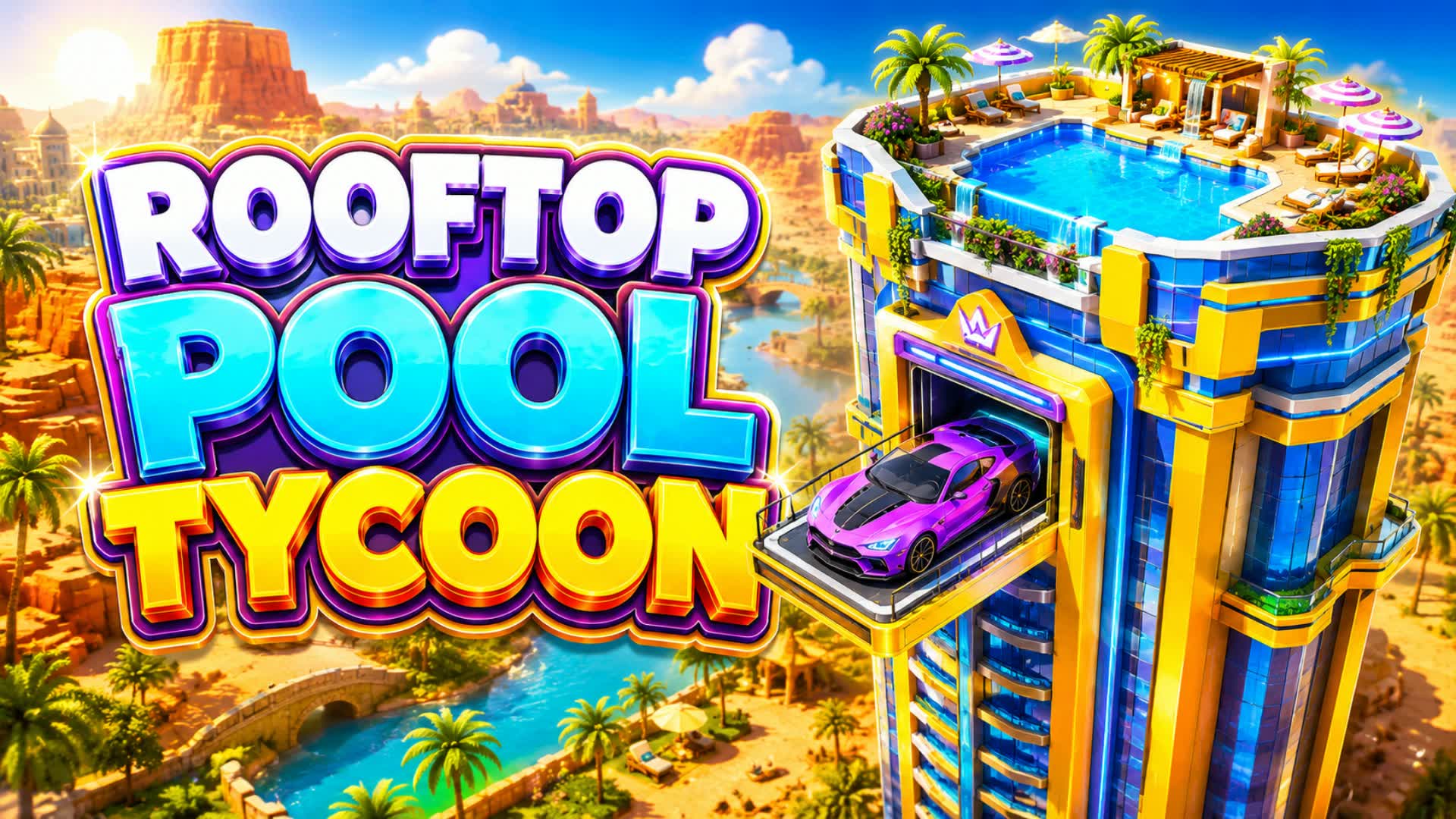 🏠 ROOFTOP POOL TYCOON