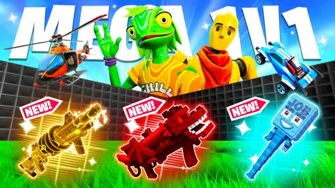 MEGA 1V1 FFA - ALL GUNS AND RIDES