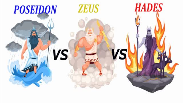 ZEUS VS POSEIDON VS HADES
