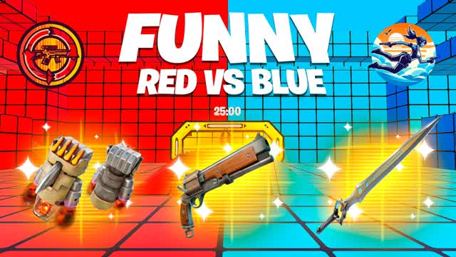 FUNNY RED VS BLUE 🔴🔵
