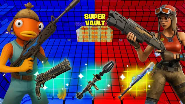 RED VS BLUE 🔴🔵 SUPER VAULT