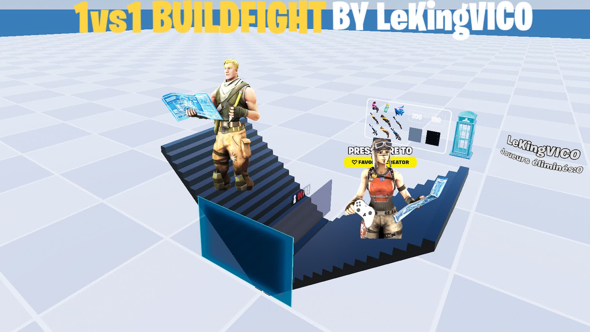 1vs1 BUILDFIGHT BY LeKingVICO