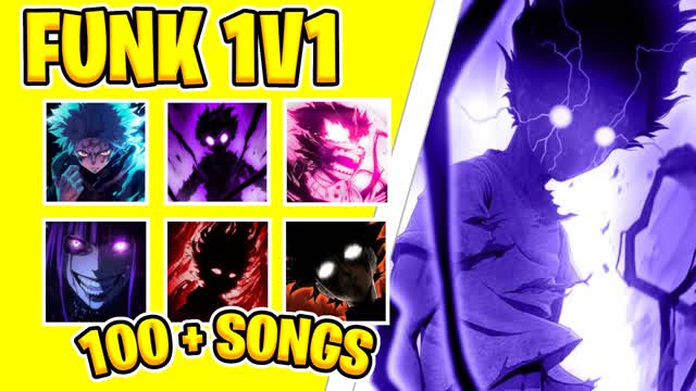 FUNK 1V1 🎵FREE BUILD[100+SONGS]