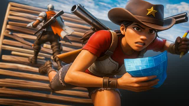 1V1 BUILD FIGHTS! 🎵[12+SONGS]