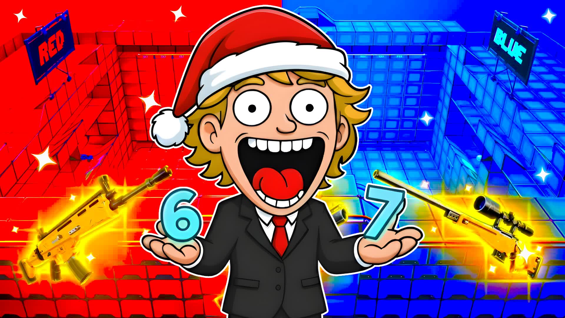 RED VS BLUE 1 🔴🔵 FUN